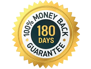Anxiovita 180-days money back guarantee